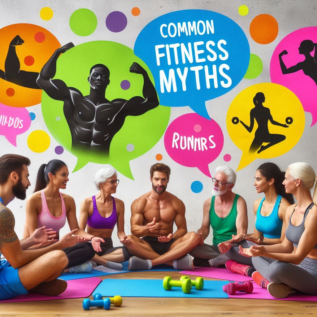 What are the common fitness myths?