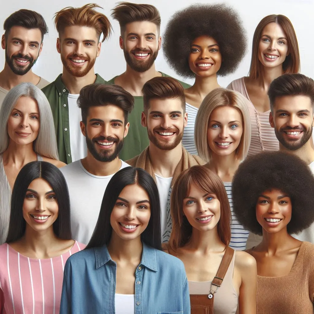 Hair Length Descriptions