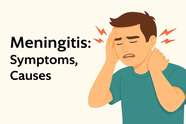 Meningitis : Symptoms, Causes
