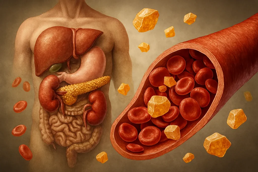 Uncontrolled diabetes