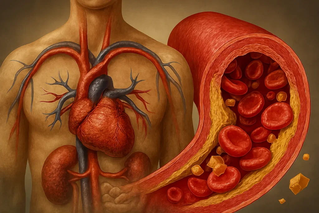 Uncontrolled high blood pressure