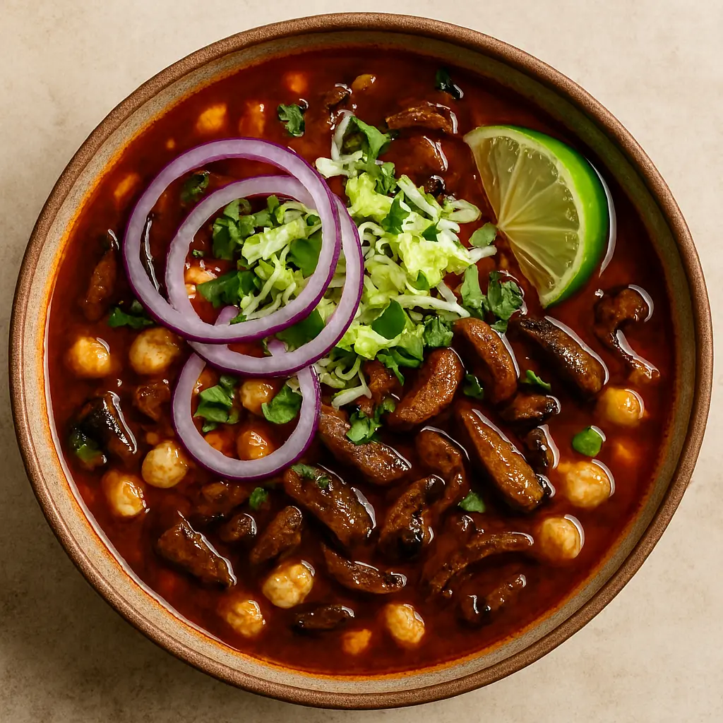 Vegan Pozole Rojo