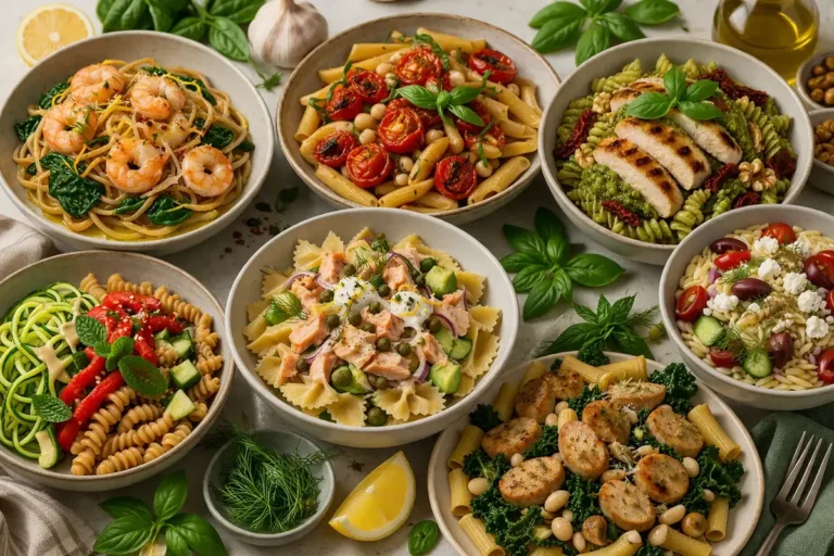7 Healthy Pasta Meal Recipes That Are Actually Delicious